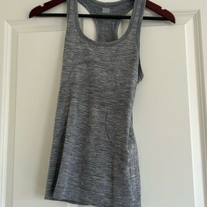 Grey lululemon swiftly tech tank top